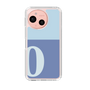 Slim Protection Case［ Original - initial two tone - O blue ］