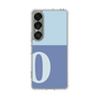 Slim Protection Case［ Original - initial two tone - O blue ］