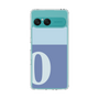 Slim Protection Case［ Original - initial two tone - O blue ］