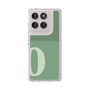 Slim Protection Case［ Original - initial two tone - O green ］