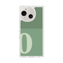 Slim Protection Case［ Original - initial two tone - O green ］