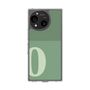 Slim Protection Case［ Original - initial two tone - O green ］