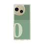 Slim Protection Case［ Original - initial two tone - O green ］