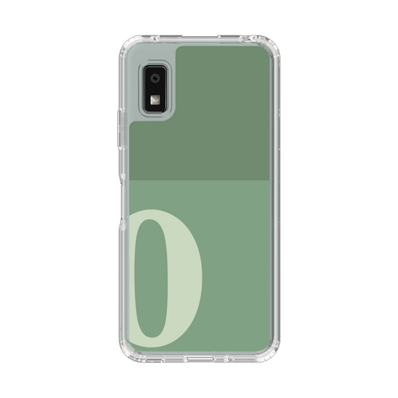 Slim Protection Case［ Original - initial two tone - O green ］