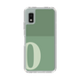 Slim Protection Case［ Original - initial two tone - O green ］