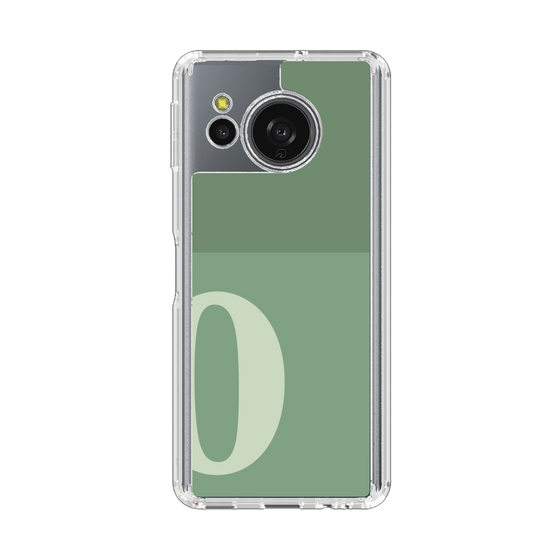 Slim Protection Case［ Original - initial two tone - O green ］