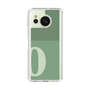 Slim Protection Case［ Original - initial two tone - O green ］
