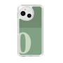 Slim Protection Case［ Original - initial two tone - O green ］