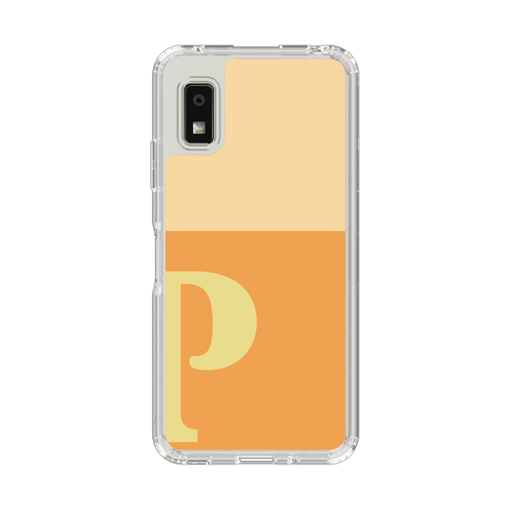 Slim Protection Case［ Original - initial two tone - P orange ］