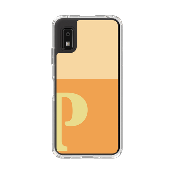 Slim Protection Case［ Original - initial two tone - P orange ］