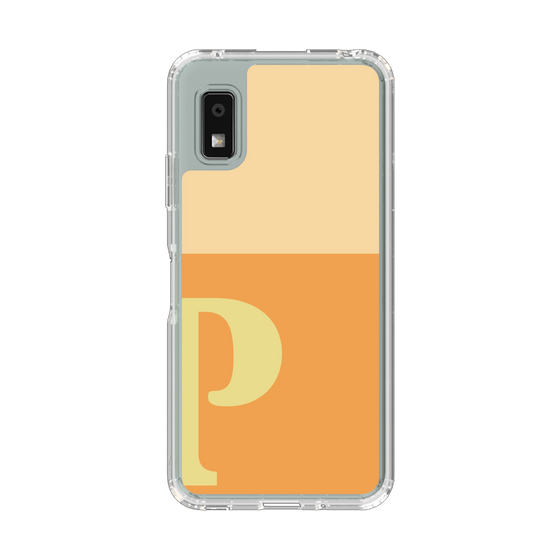 Slim Protection Case［ Original - initial two tone - P orange ］