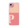 Slim Protection Case［ Original - initial two tone - P pink ］