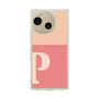 Slim Protection Case［ Original - initial two tone - P pink ］