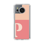 Slim Protection Case［ Original - initial two tone - P pink ］