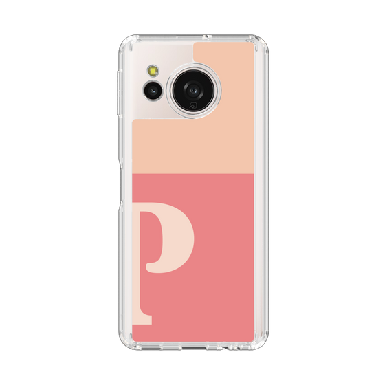 Slim Protection Case［ Original - initial two tone - P pink ］