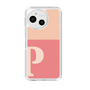 Slim Protection Case［ Original - initial two tone - P pink ］