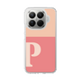 Slim Protection Case［ Original - initial two tone - P pink ］