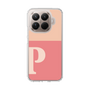 Slim Protection Case［ Original - initial two tone - P pink ］