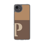 Slim Protection Case［ Original - initial two tone - P brown ］