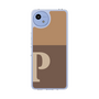 Slim Protection Case［ Original - initial two tone - P brown ］