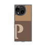 Slim Protection Case［ Original - initial two tone - P brown ］