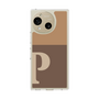 Slim Protection Case［ Original - initial two tone - P brown ］