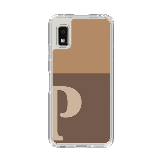 Slim Protection Case［ Original - initial two tone - P brown ］