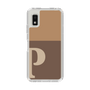 Slim Protection Case［ Original - initial two tone - P brown ］