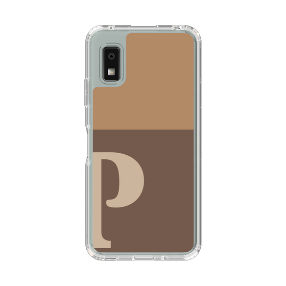 Slim Protection Case［ Original - initial two tone - P brown ］