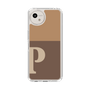 Slim Protection Case［ Original - initial two tone - P brown ］