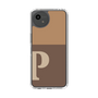 Slim Protection Case［ Original - initial two tone - P brown ］