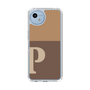 Slim Protection Case［ Original - initial two tone - P brown ］
