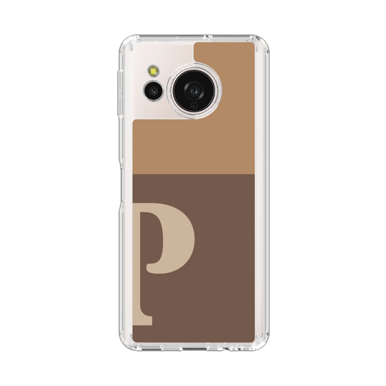 Slim Protection Case［ Original - initial two tone - P brown ］