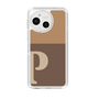 Slim Protection Case［ Original - initial two tone - P brown ］