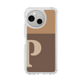 Slim Protection Case［ Original - initial two tone - P brown ］