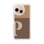 Slim Protection Case［ Original - initial two tone - P brown ］