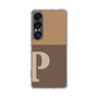 Slim Protection Case［ Original - initial two tone - P brown ］