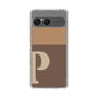 Slim Protection Case［ Original - initial two tone - P brown ］