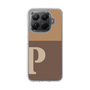 Slim Protection Case［ Original - initial two tone - P brown ］