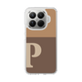 Slim Protection Case［ Original - initial two tone - P brown ］