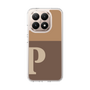 Slim Protection Case［ Original - initial two tone - P brown ］