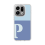 Slim Protection Case［ Original - initial two tone - P blue ］