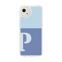 Slim Protection Case［ Original - initial two tone - P blue ］