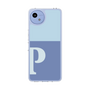 Slim Protection Case［ Original - initial two tone - P blue ］