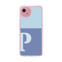 Slim Protection Case［ Original - initial two tone - P blue ］