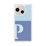 Slim Protection Case［ Original - initial two tone - P blue ］