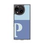 Slim Protection Case［ Original - initial two tone - P blue ］