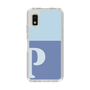 Slim Protection Case［ Original - initial two tone - P blue ］