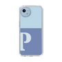 Slim Protection Case［ Original - initial two tone - P blue ］