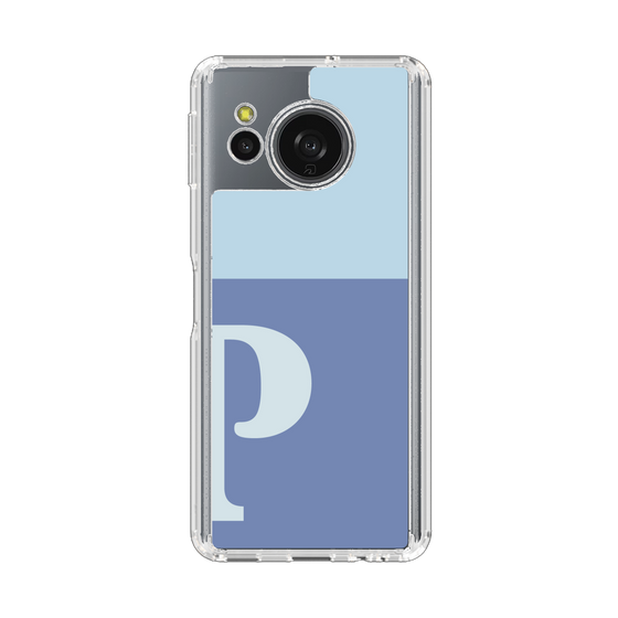 Slim Protection Case［ Original - initial two tone - P blue ］